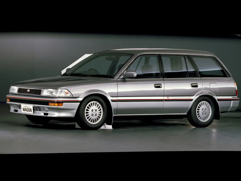Toyota Corolla (AE91G, EE97G, CE97G) 6 поколение, универсал (08.1987 - 09.1991)